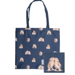 Wrendale Designs Opvouwbare Boodschappentas Uil Bird of a Feather