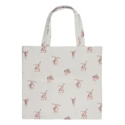 Wrendale Designs Opvouwbare Boodschappentas Konijn Harebrained