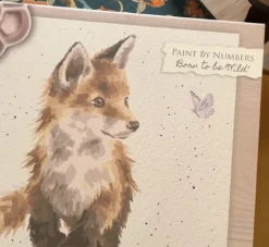 Wrendale Designs Paint by Numbers - Born to be Wild (Fox)