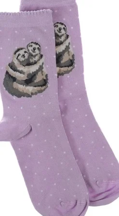 Wrendale Designs Sok Luiaard Little Card Big Hug