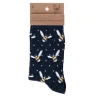 Wrendale Designs Sokken - Bee Sock - Busy Bee - NAVY