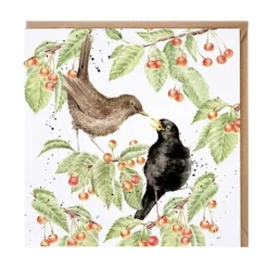 Wrendale Designs Wenskaart The Cherry Tree