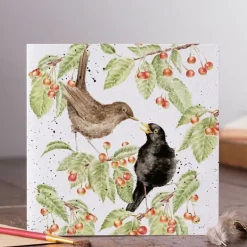 Wrendale Designs Wenskaart The Cherry Tree