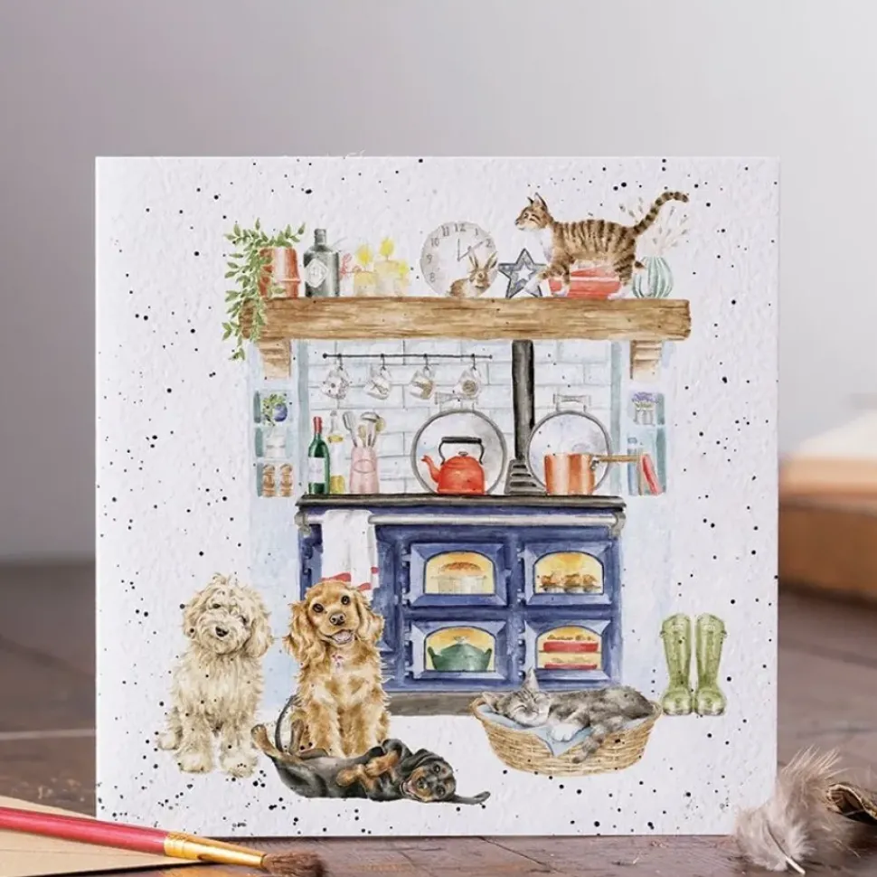 Wrendale Designs Wenskaart Country Kitchen