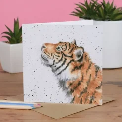 Wrendale Designs Wenskaart Moongazer