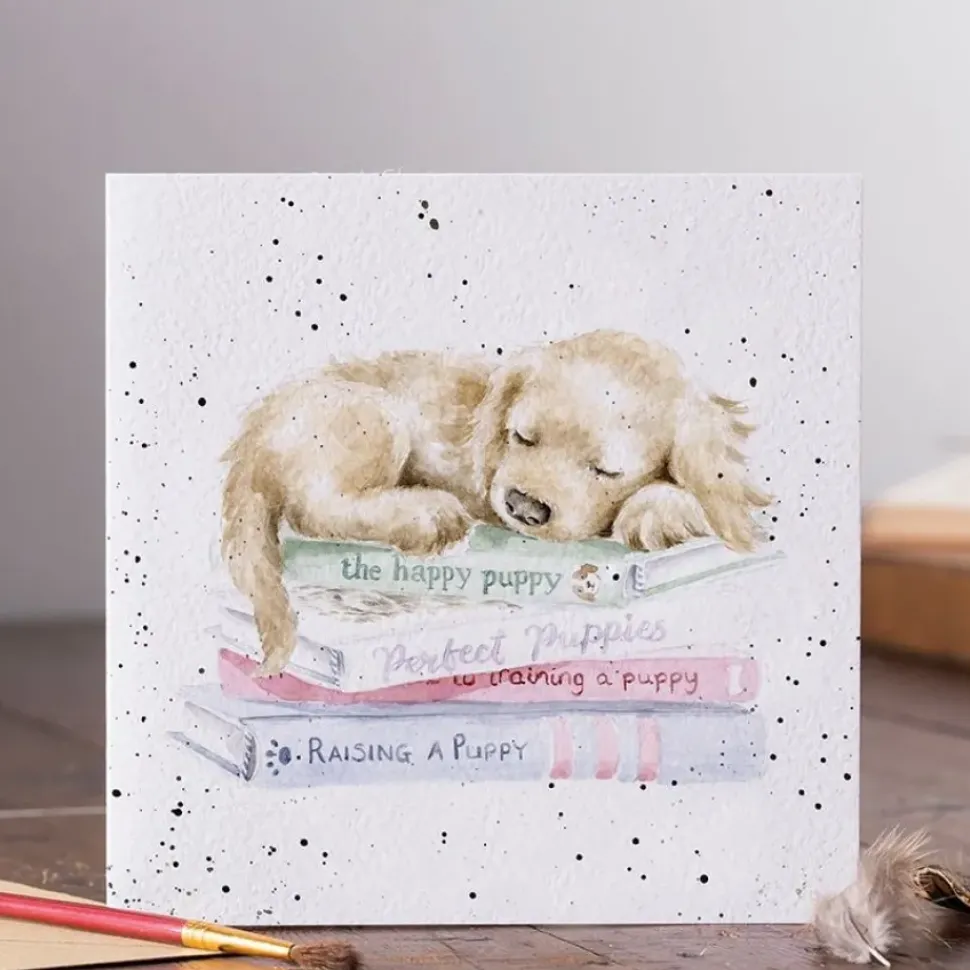 Wrendale Designs Wenskaart It's a Pup's Life