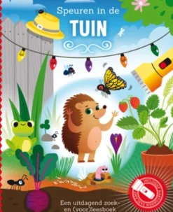 Zaklampboek Speuren in de tuin