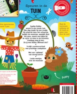 Zaklampboek Speuren in de tuin