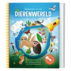Zaklampboek Speuren in de dierenwereld