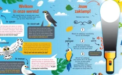 Zaklampboek Speuren in de dierenwereld