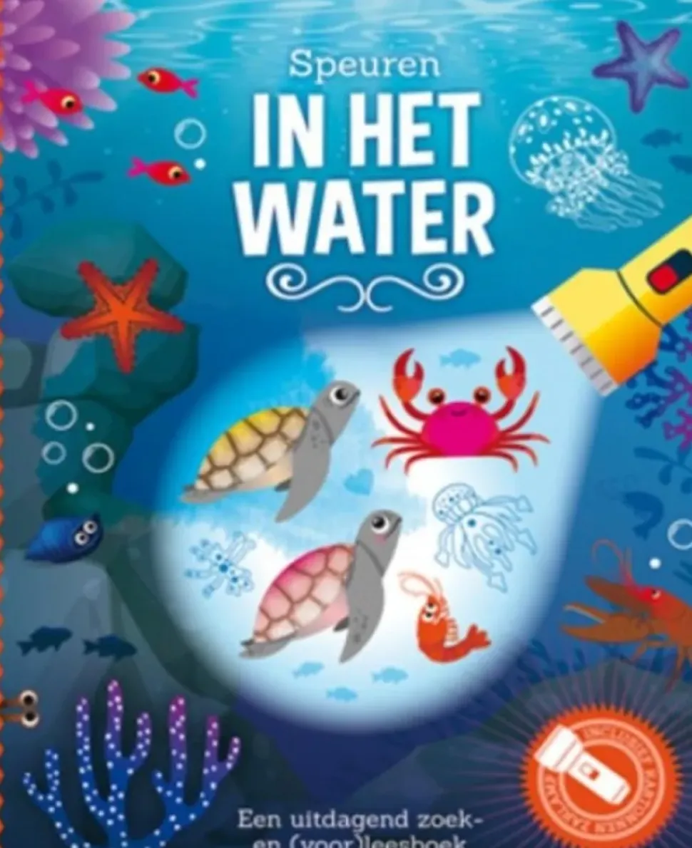 Zaklampboek Speuren in het water