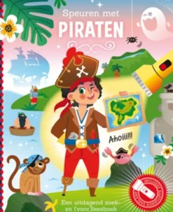 Zaklampboek Speuren met piraten