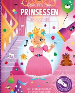 Zaklampboek Speuren met prinsessen