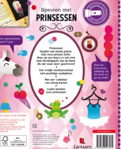 Zaklampboek Speuren met prinsessen