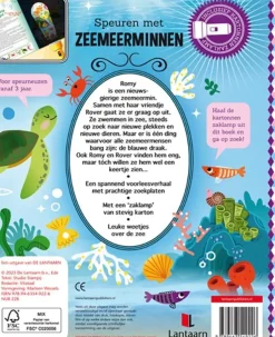 Zaklampboek Speuren met zeemeerminnen