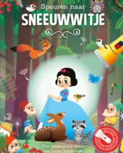 Zaklampboek Speuren naar Sneeuwwitje