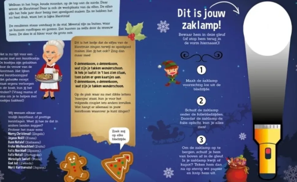 Zaklampboek Speuren naar Sneeuwwitje