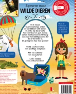Zaklampboek Speuren naar wilde dieren