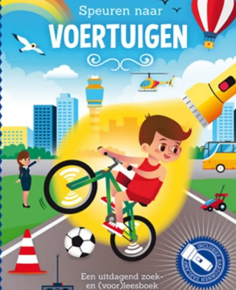 Zaklampboek Speuren naar voertuigen