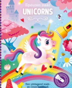 Zaklampboek Speuren naar unicorns