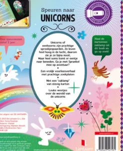 Zaklampboek Speuren naar unicorns