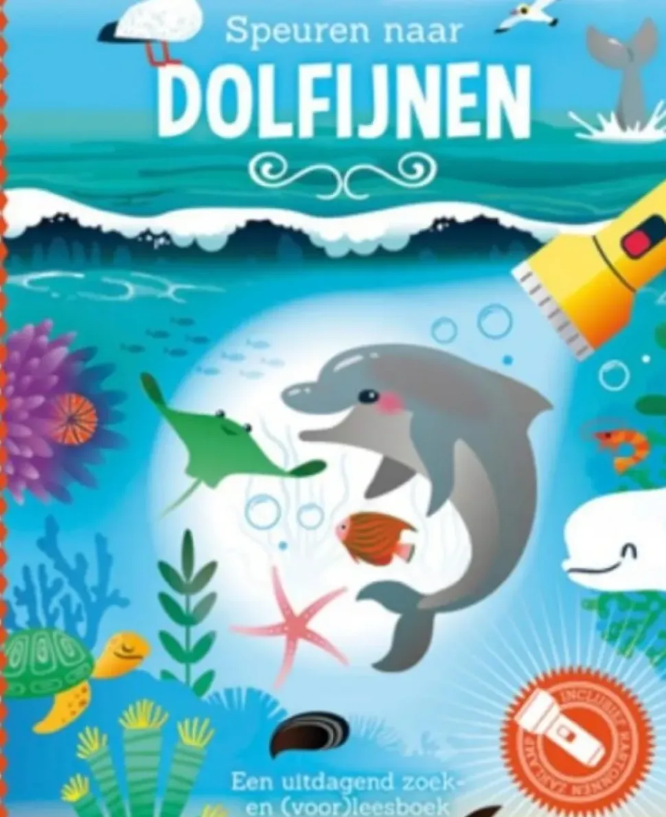 Zaklampboek Speuren naar dolfijnen