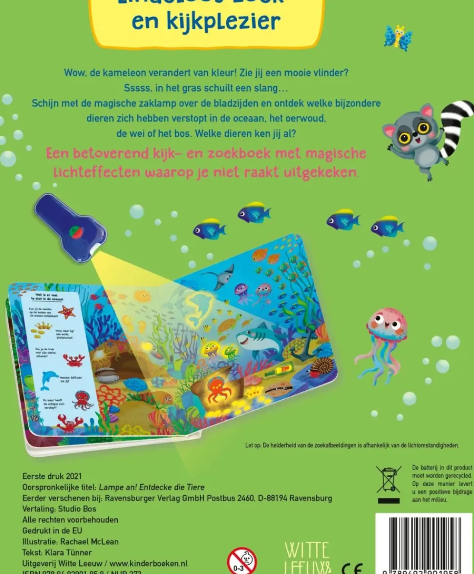 Zaklampboek Waar zijn de dieren?