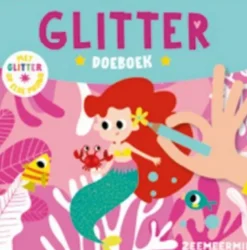 Zeemeermin Glitter Doeboek Kleurboek